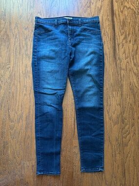 J Brand Dark Indigo Skinny Jeans - Maria Cut